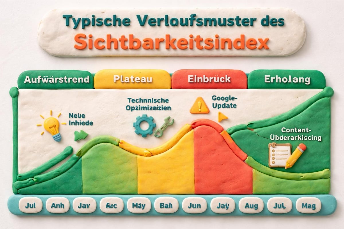 Sichtbarkeitsindex-Verlaufskurven interpretieren