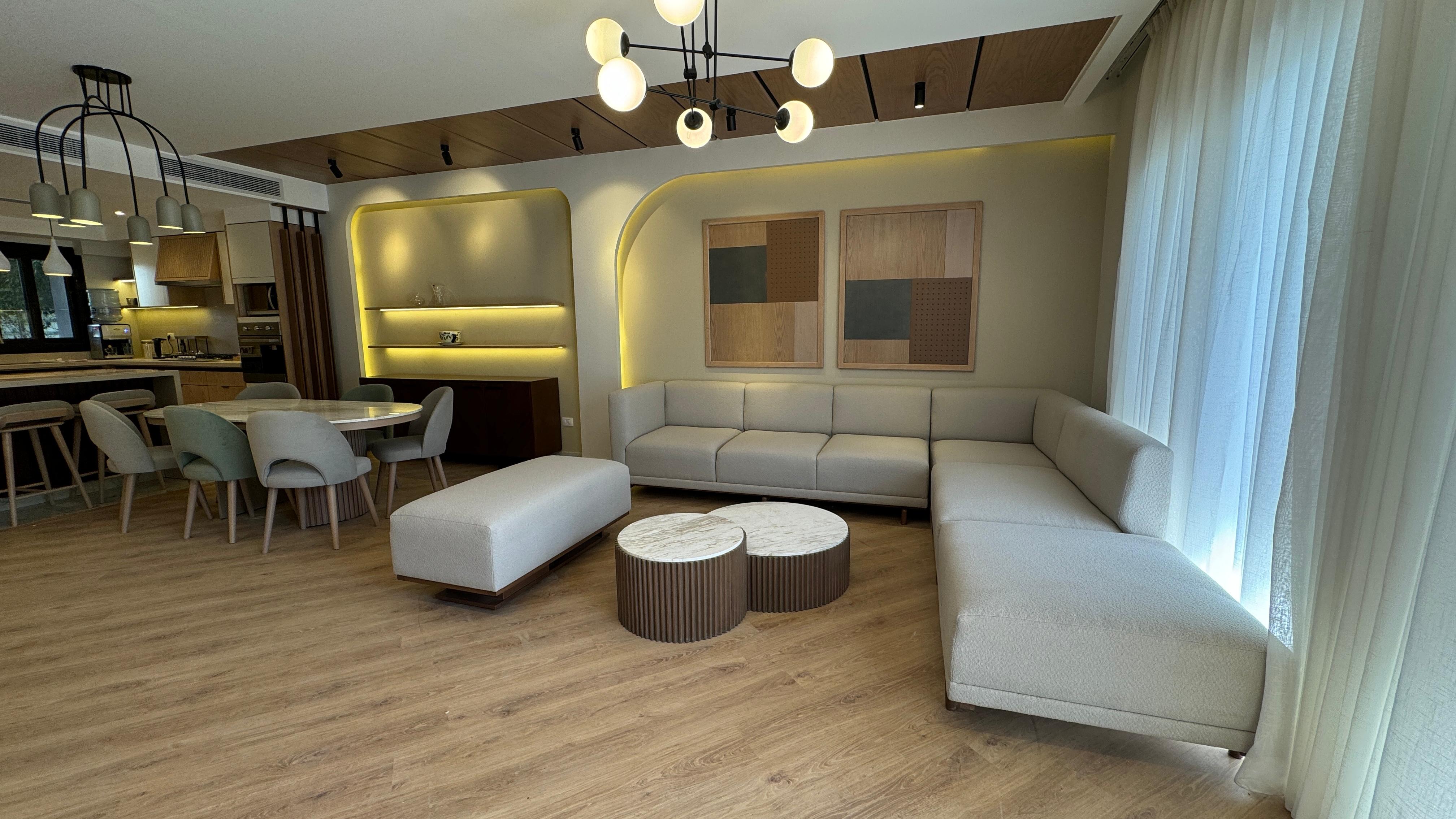 Project showcase image featuring a modern, refined interior.