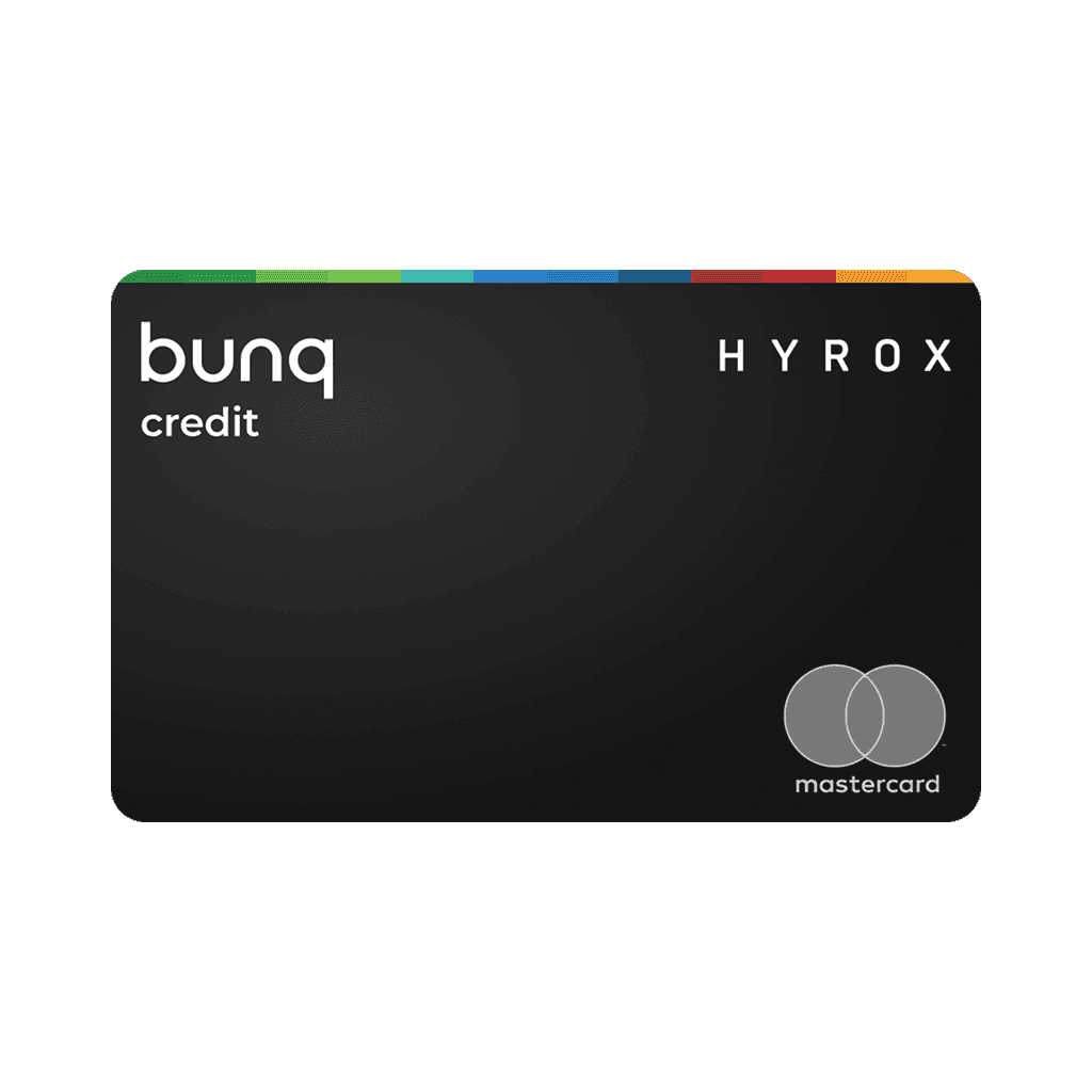 HYROX Digital Card in the bunq app