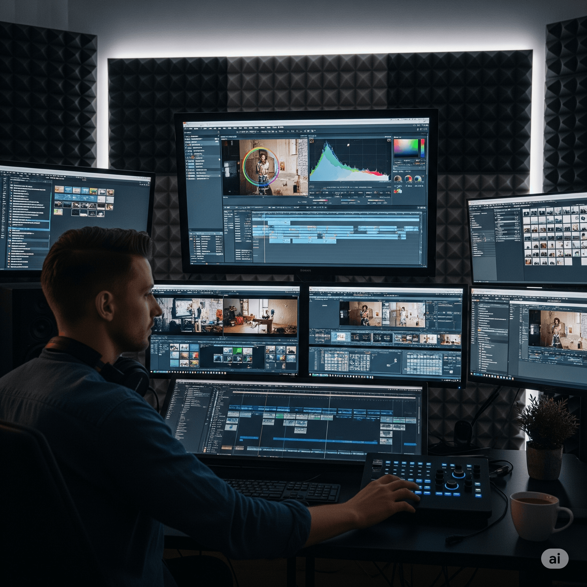 Professional video editing work designed for social media and brand communication