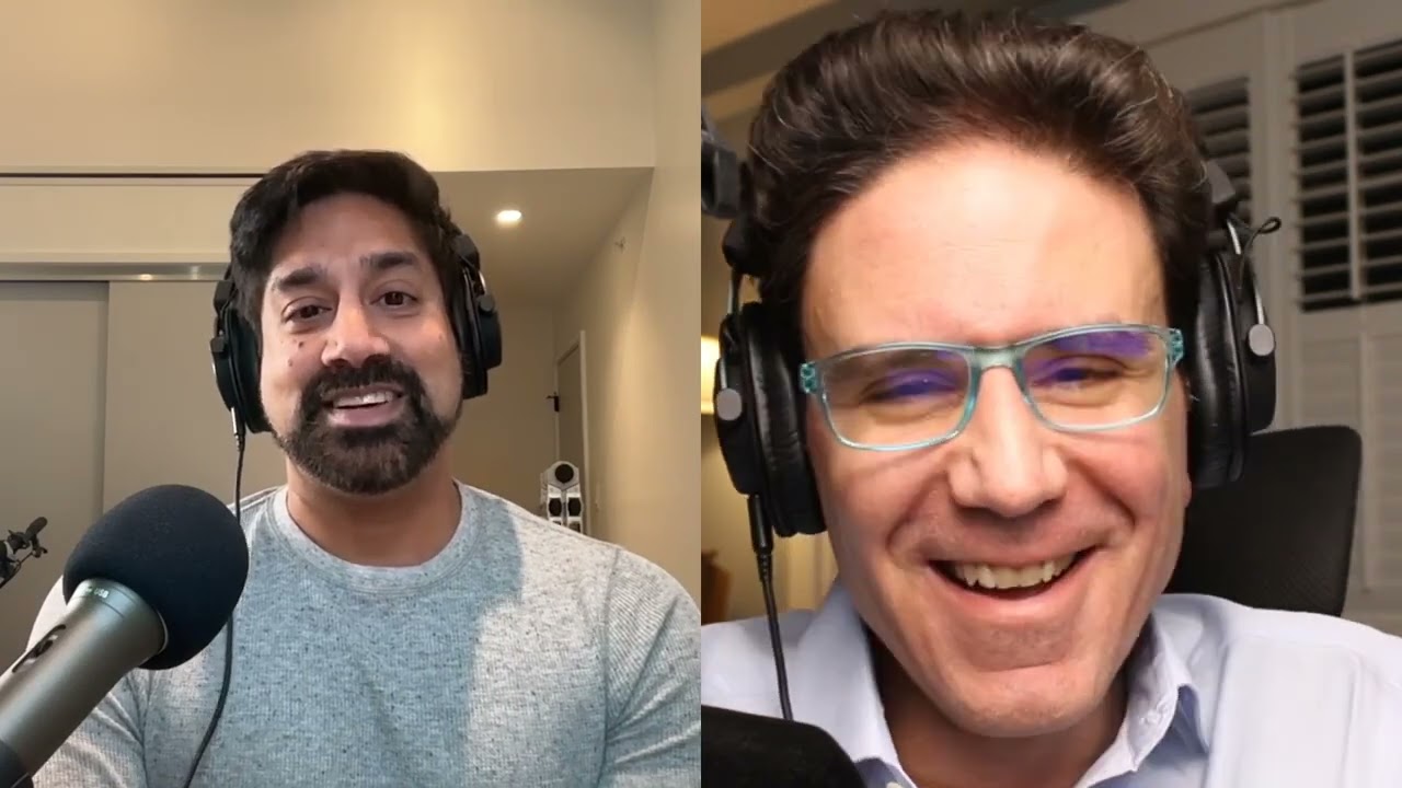 Dr. Amar Rewari and Dr. Anthony Paravati both in frame.