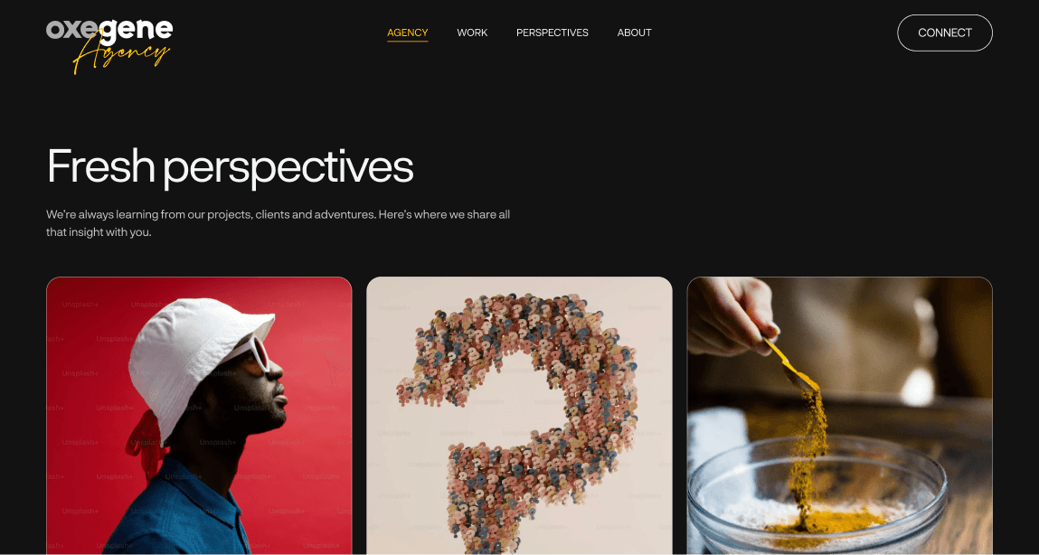 Oxegen articles section