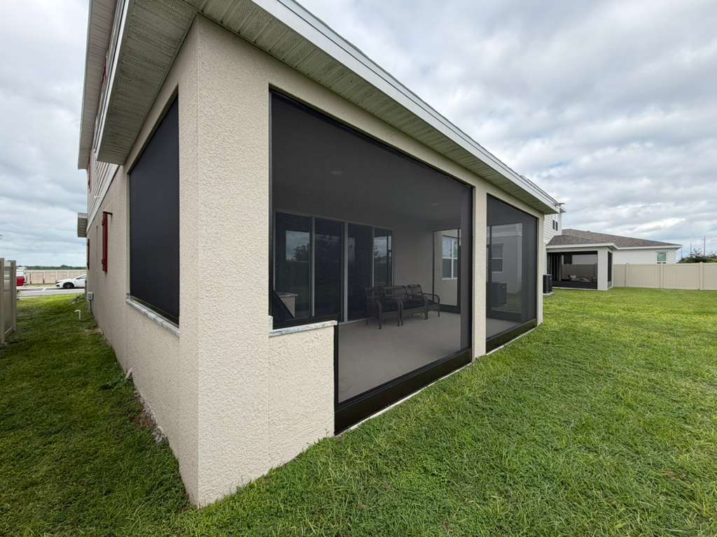 Side Entry Lanai Screen