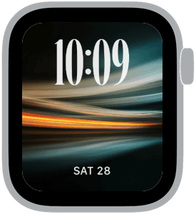 blur studio Apple Watch face preview 3 featuring abstract and gradient.