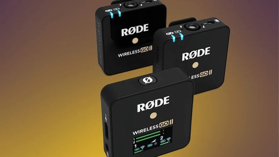 Rode Wireless Go II microphones