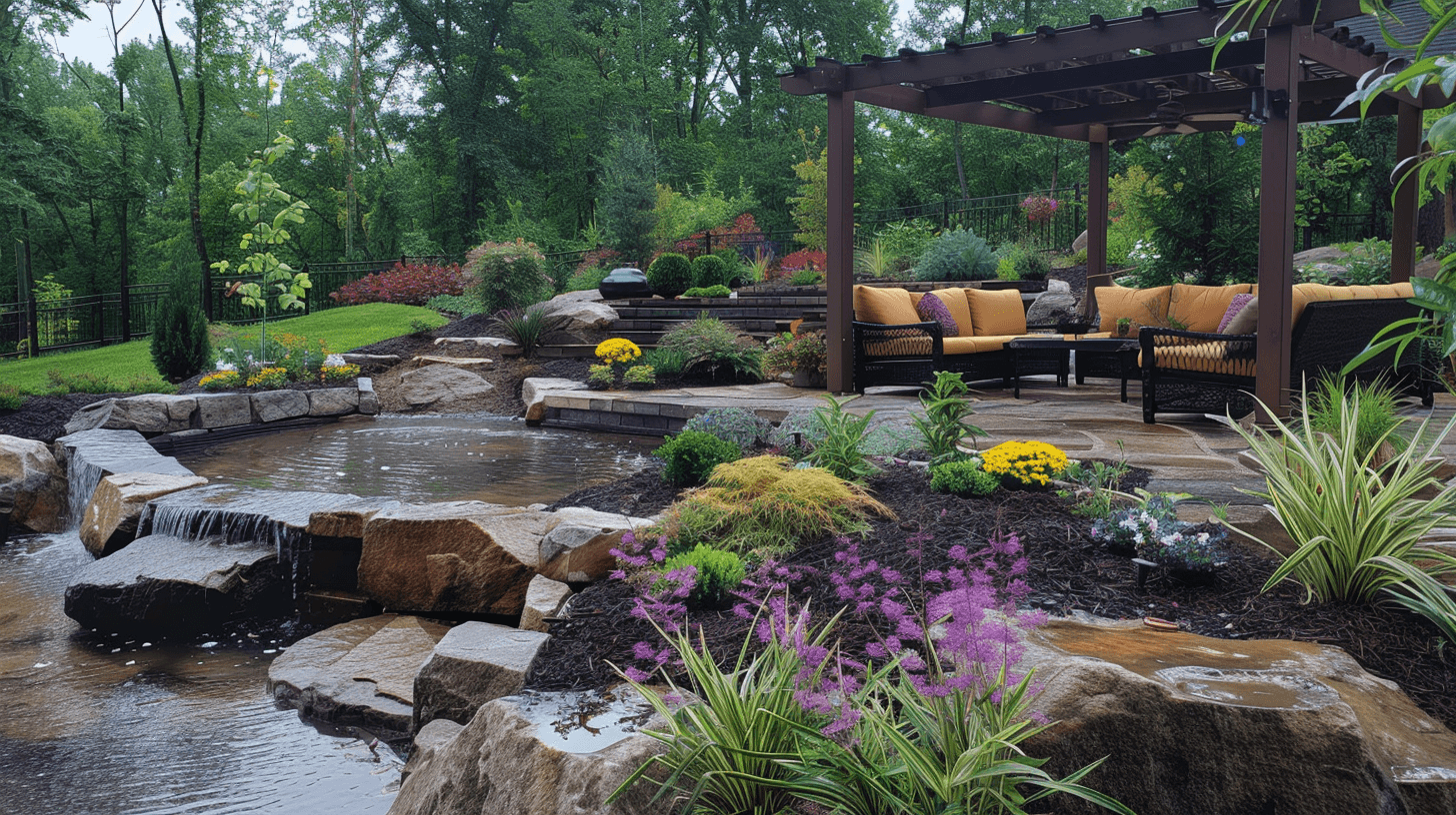 Landscaping and Hardscaping Example