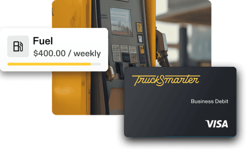 Pay from your phone when you add the TruckSmarter debit card to your wallet