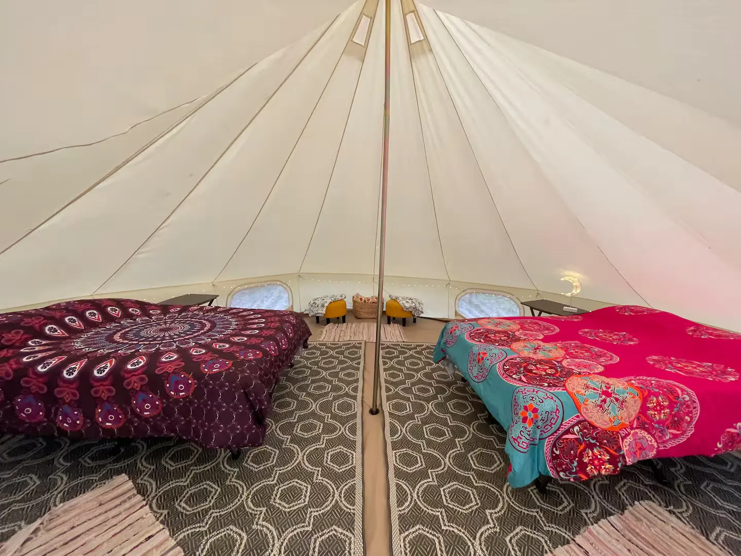 Glamping Suite With Camp Kitchenette outdoor camp cooking area