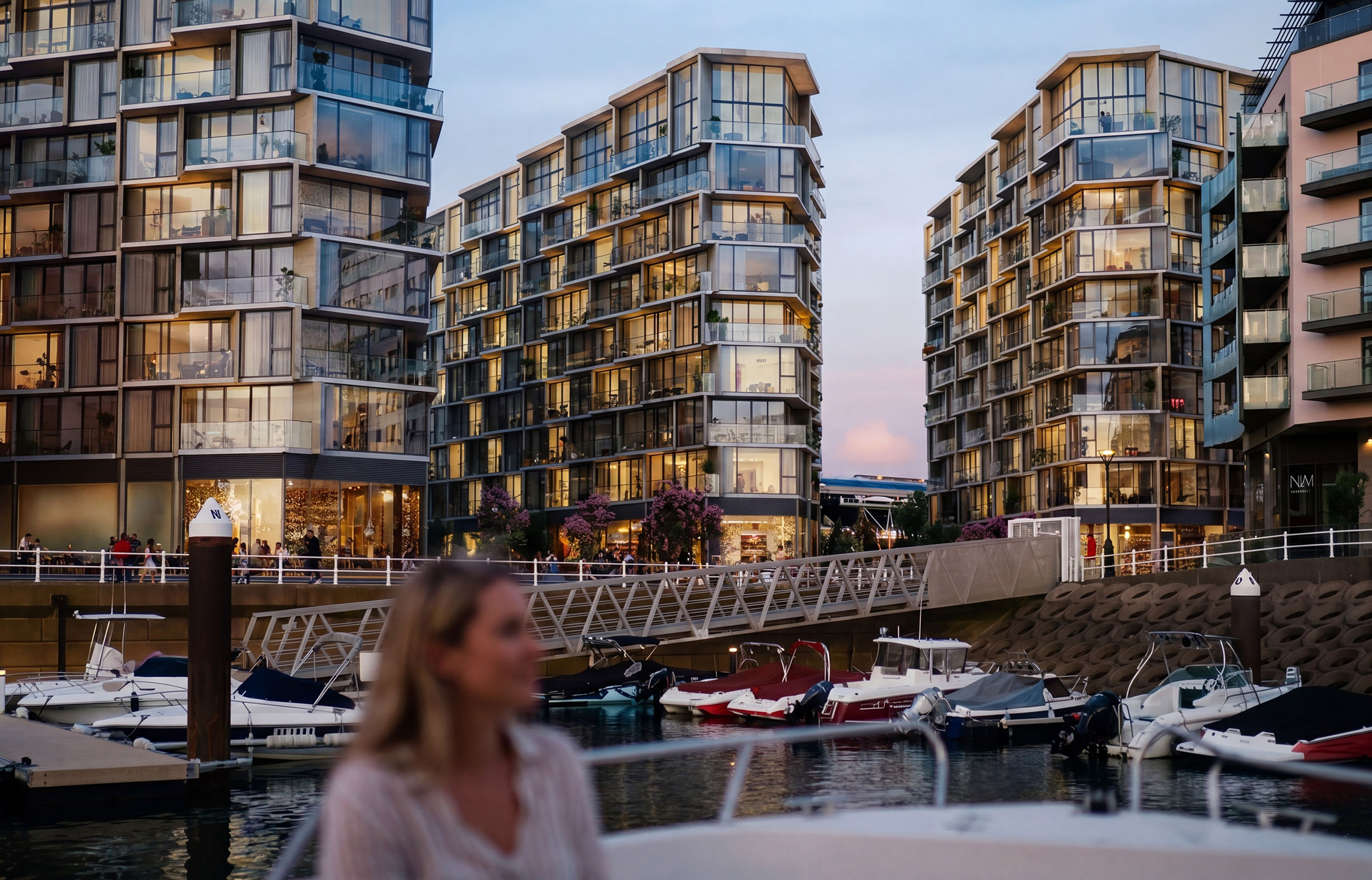 Architectural CGI: photorealistic render of apartments.