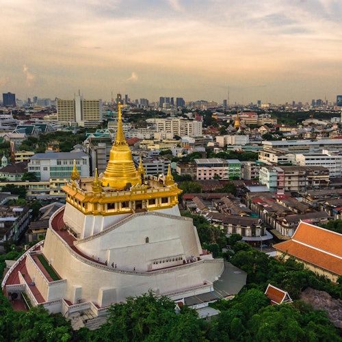 The golden mount in Bangkok