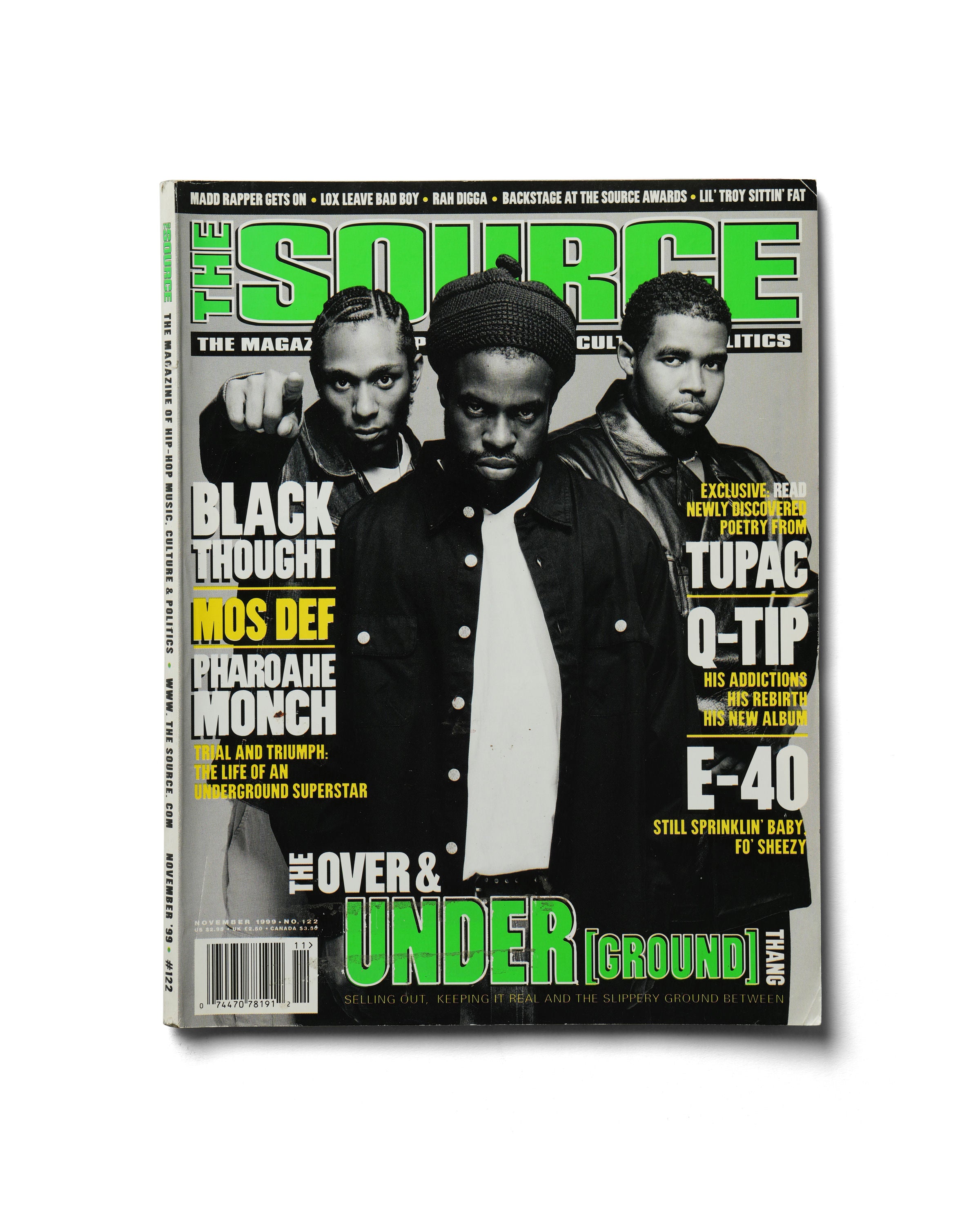 The Source - November 1999 - Front Cover