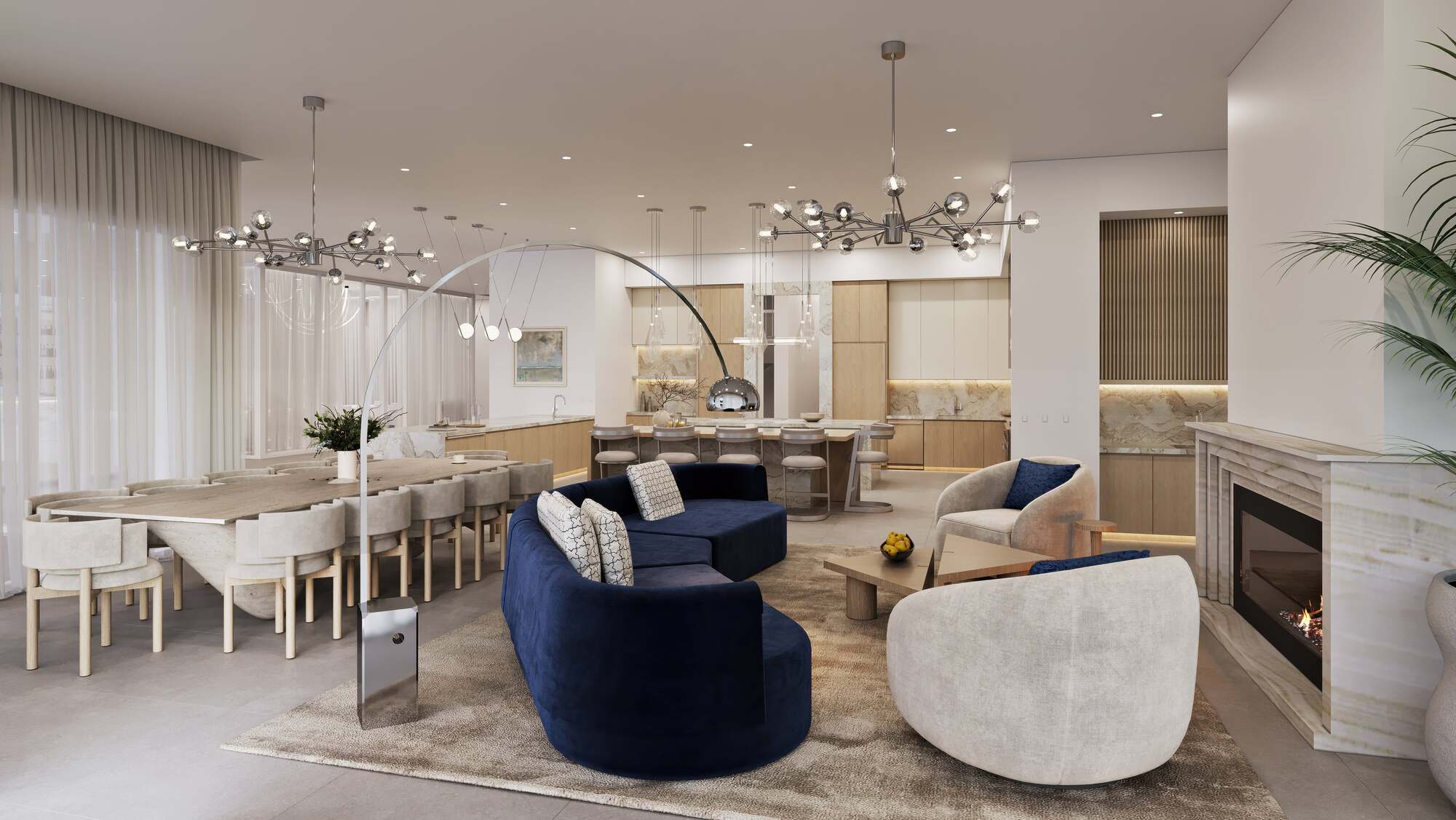 Living Room, Decoration project
