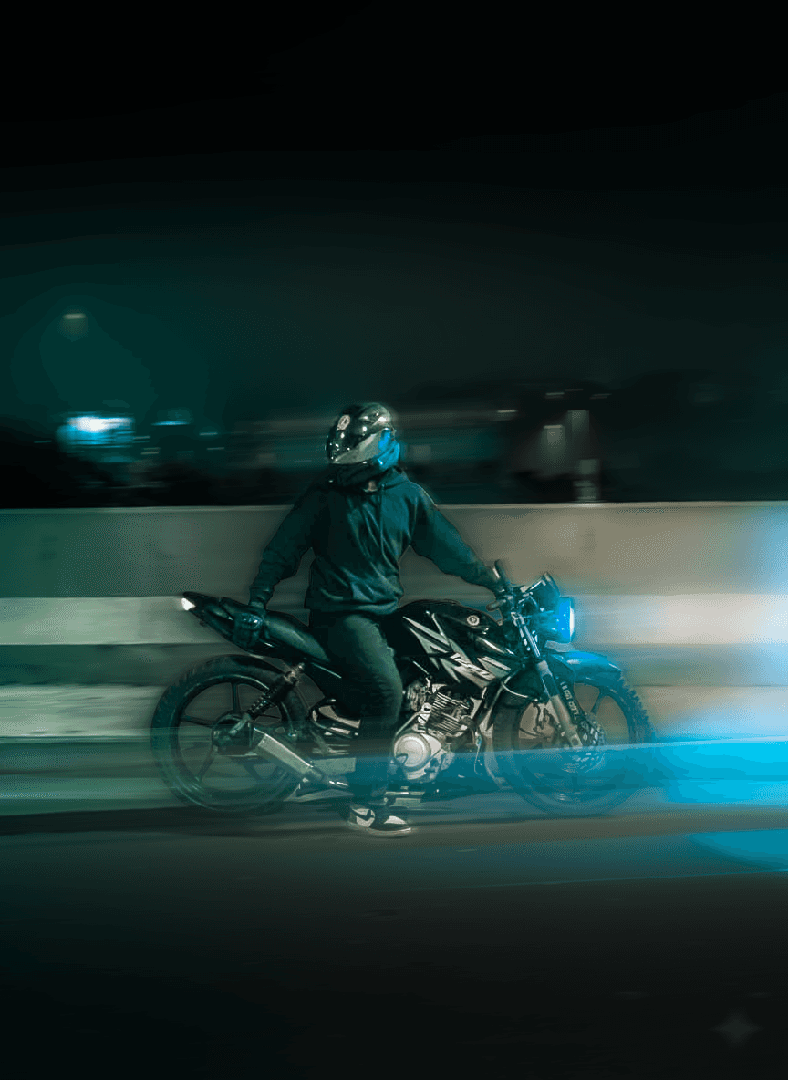 Vintage Car Under Palm Trees