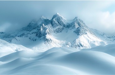 Swiss Alps in winter