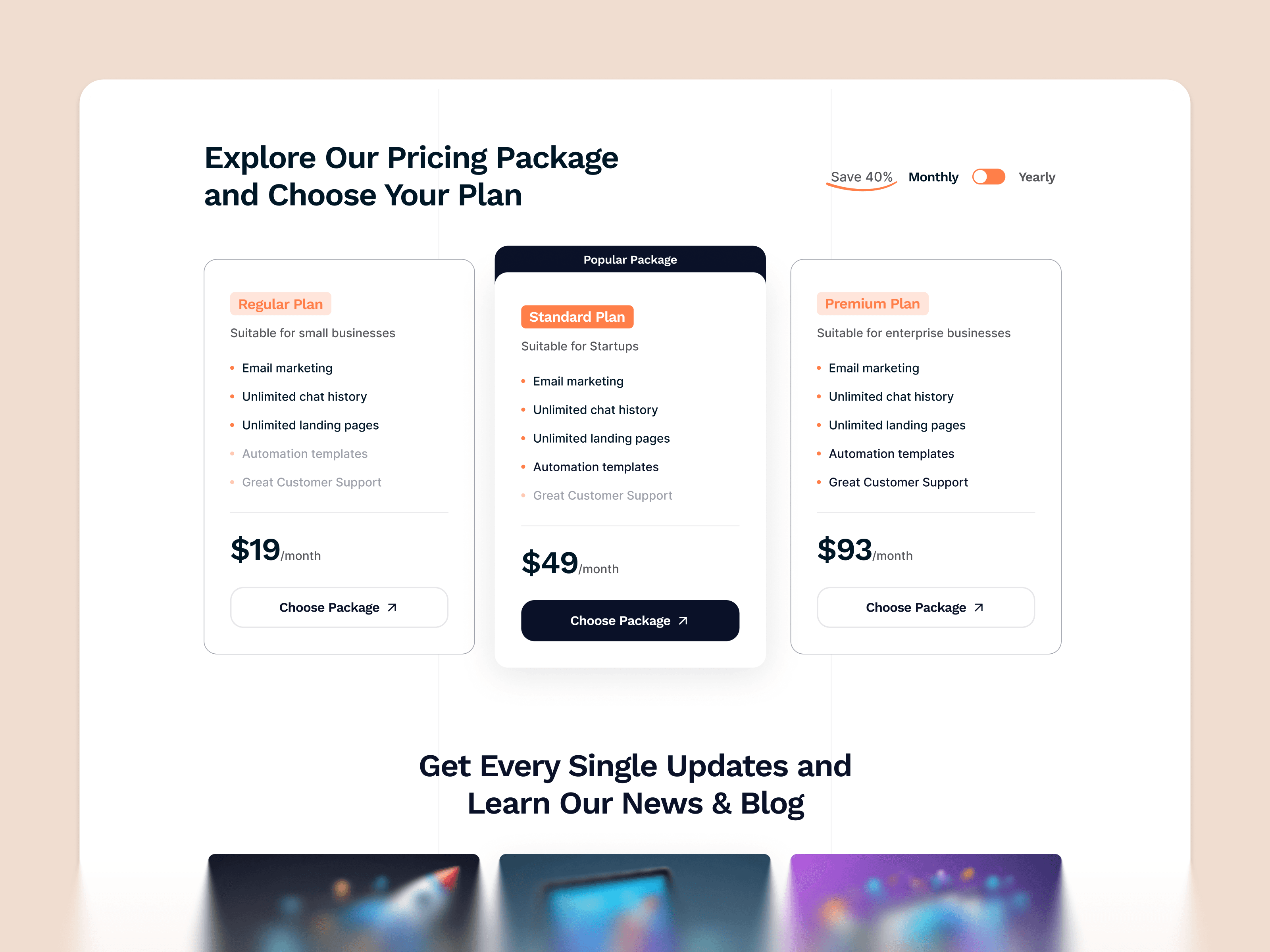 framer SEO template