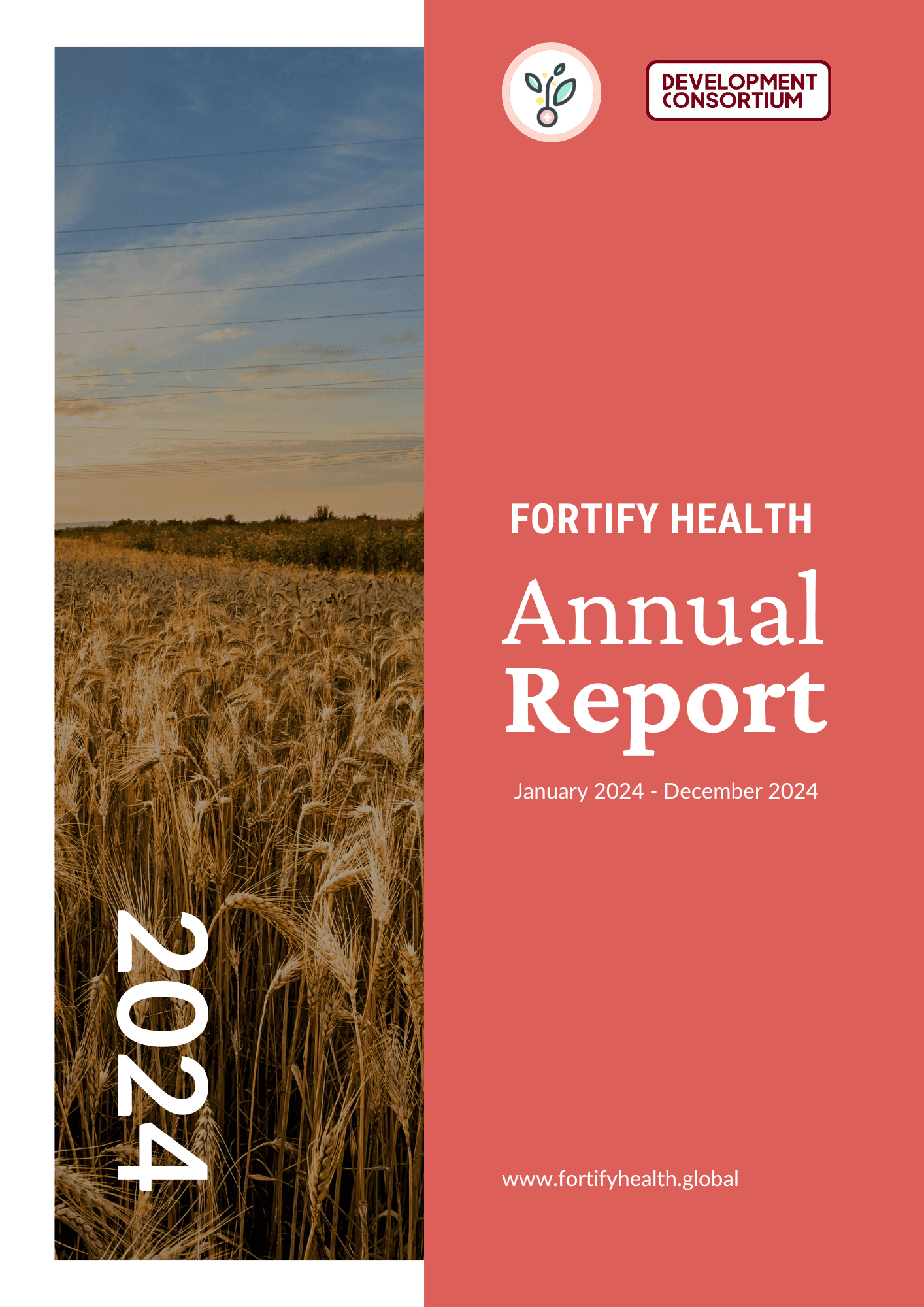 Fortify Health Annual Report 2024 cover