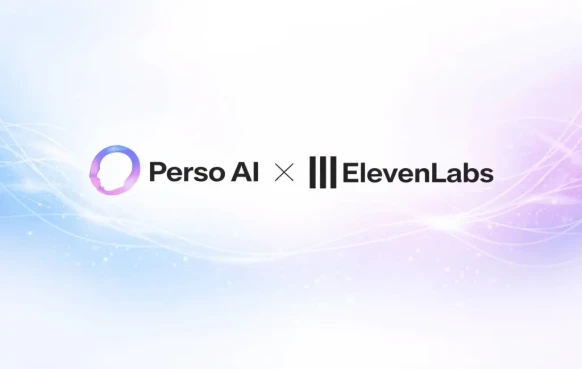 perso.ai와 elevenlabs의 파트너십