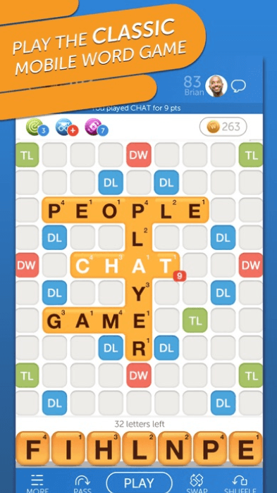 Classic Words with Friends Screenshot 01