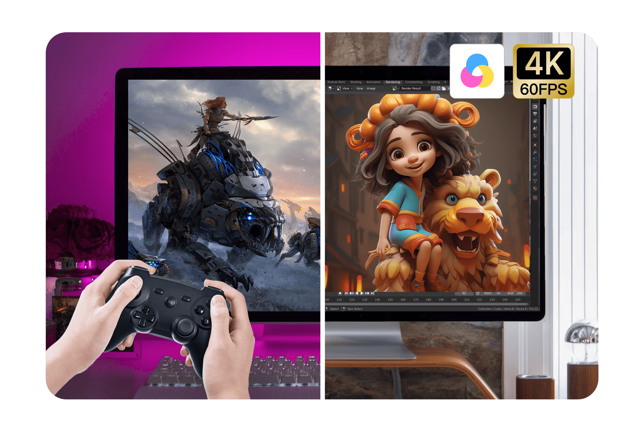 DeskIn Immersive Gaming and Precision Design