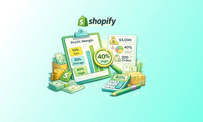 shopify net profit margin