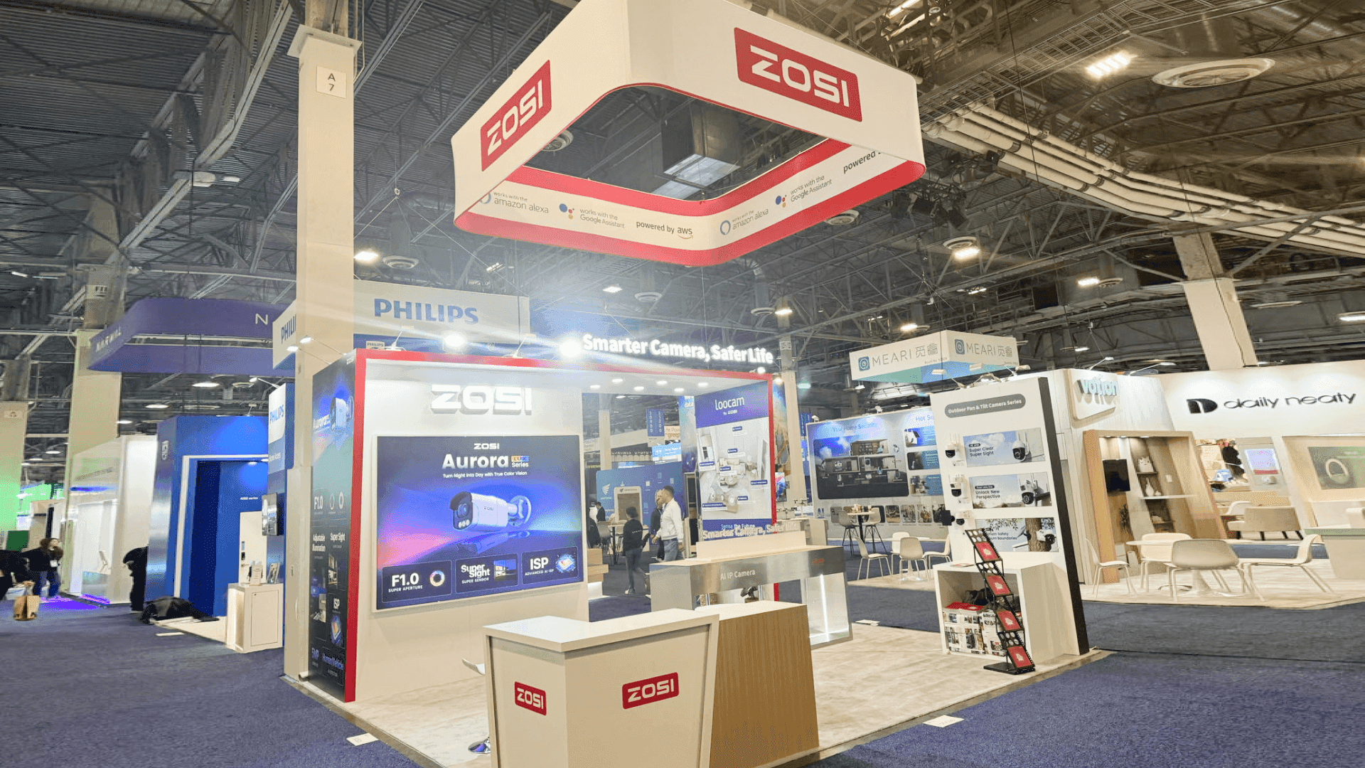 20x20 CES booth projects grouped by open access, product demos, branded walls, and meeting space
