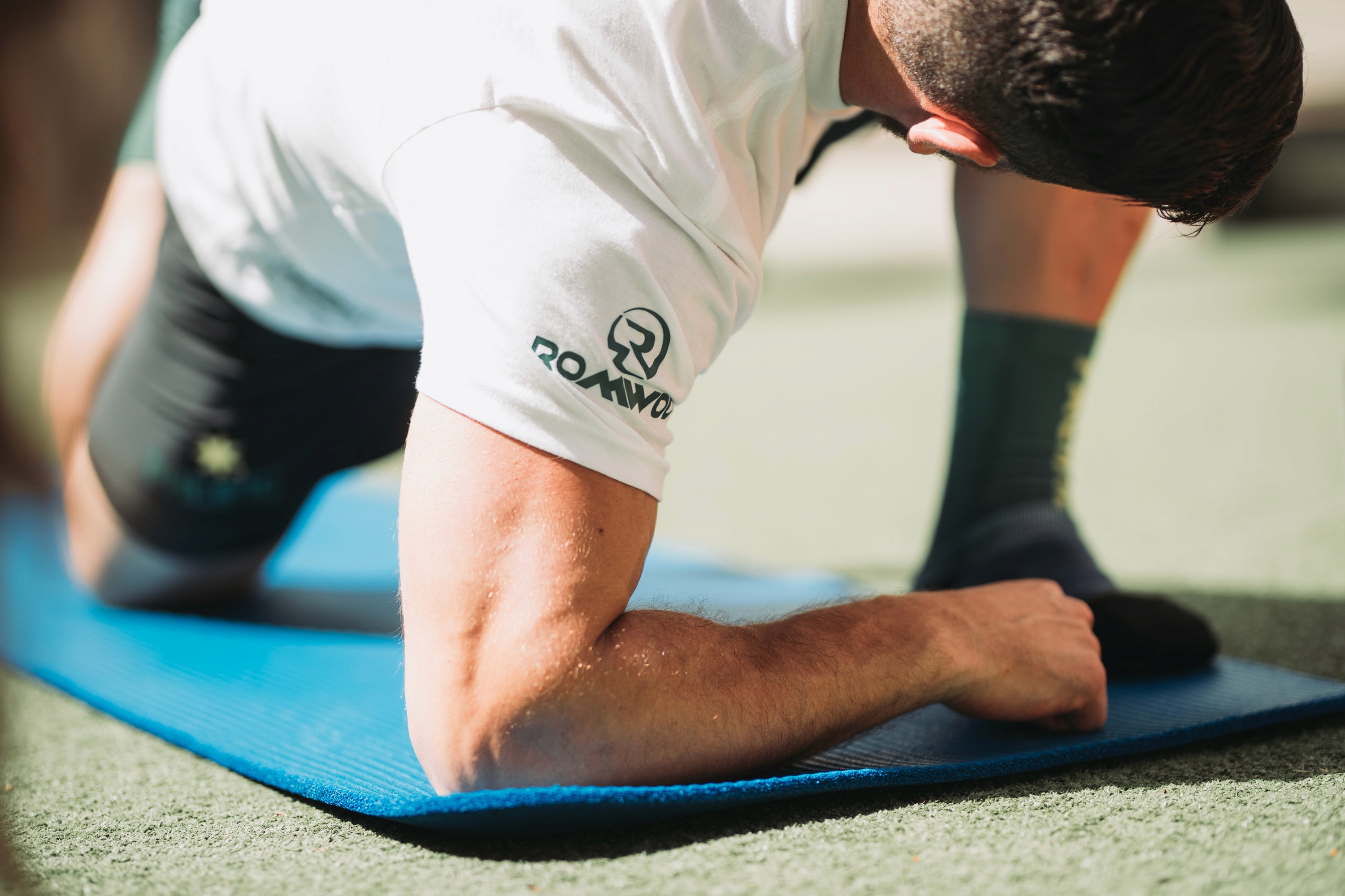 man training hard - Muscular Flexibility Exercises