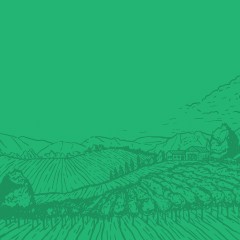 Portada de Seguimiento a la gestión del Gobierno Regional de O'Higgins (enero-abril 2023), seguimiento gubernamental de IdeaPaís, mostrando una ilustración del valle en la Región de O'Higgins en verde.