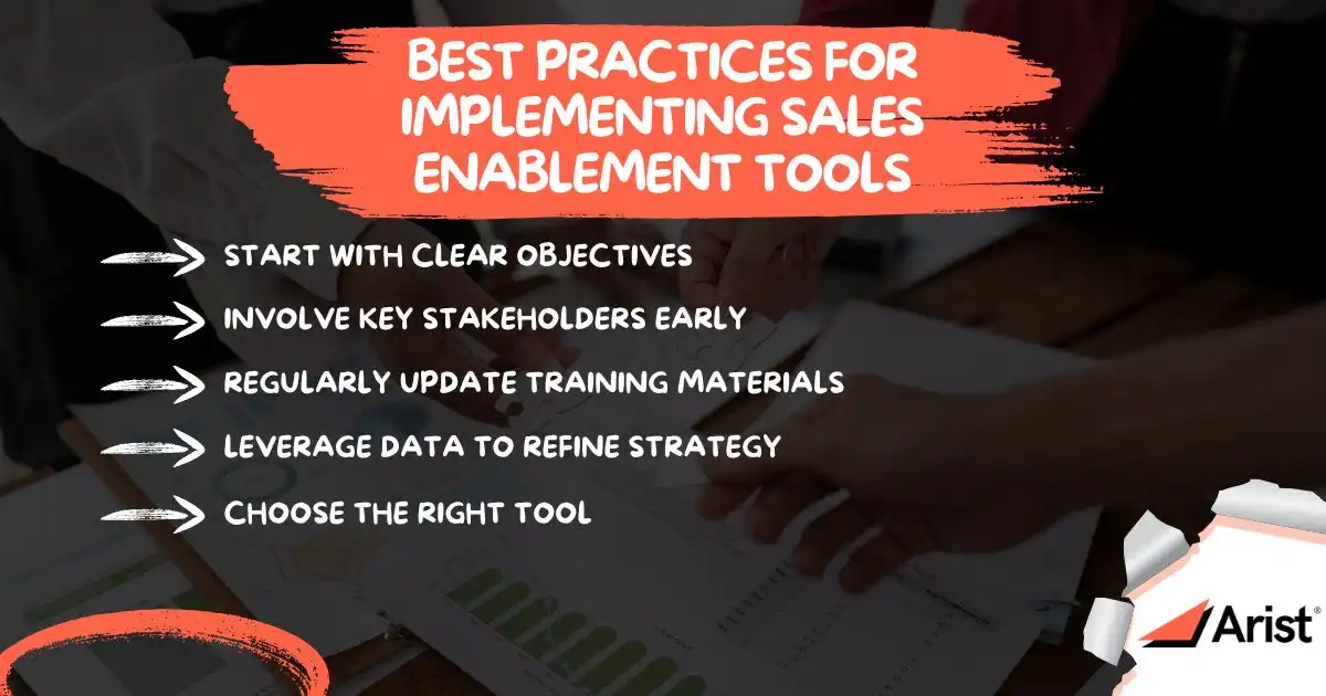 Best Practices for Implementing Sales Enablement Tools