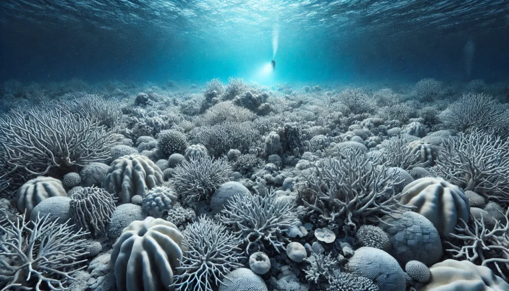 Is there evidence that climate change is impacting the Great Barrier Reef?
