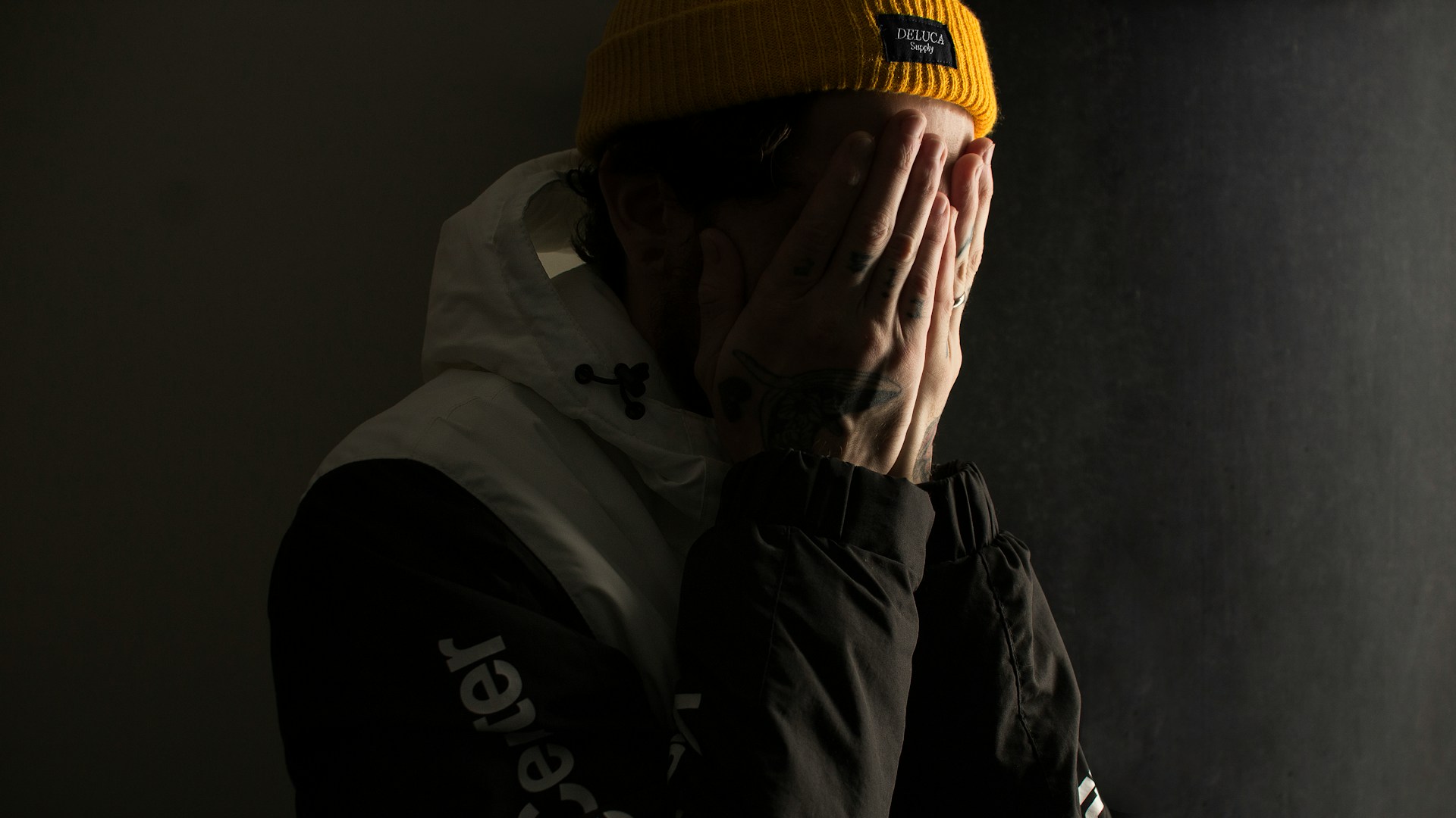 man with hands on face - How to Quit Porn