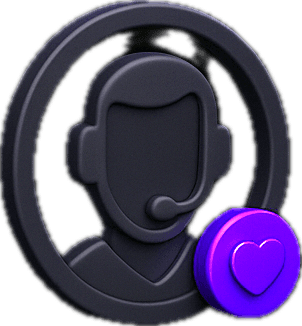 icon depicting humans as the customer service representative