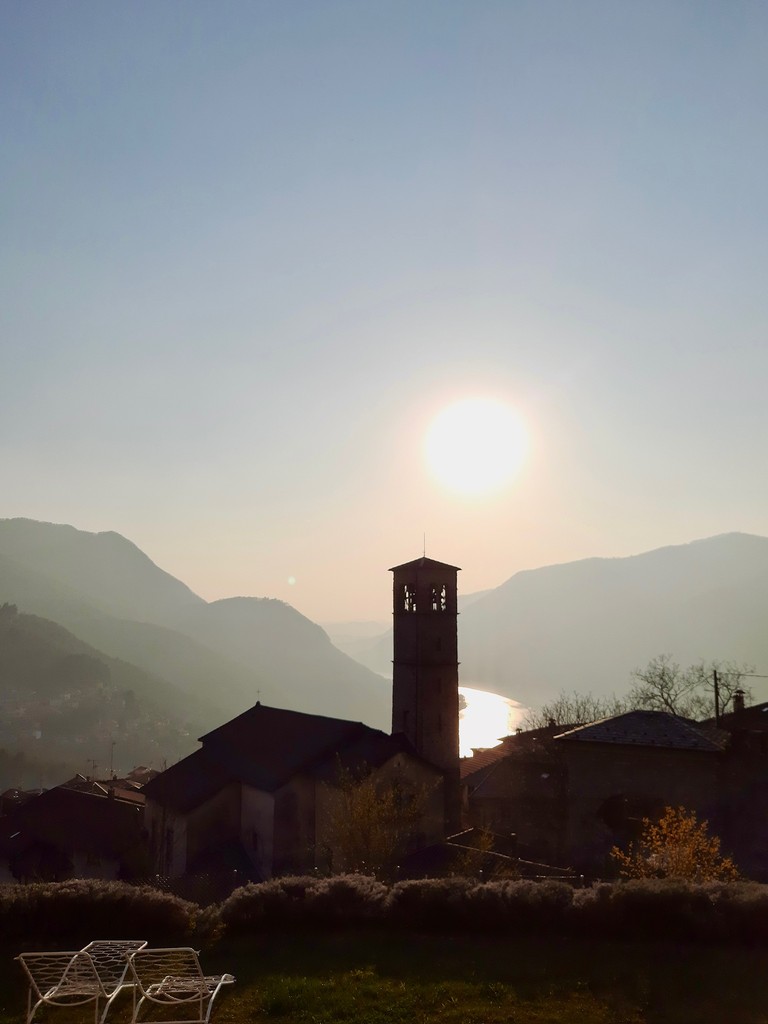 lake como from above