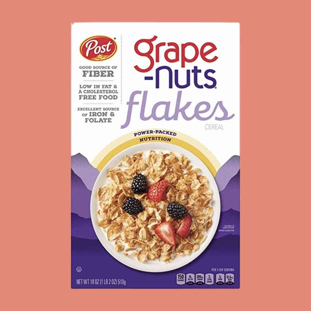 Gestational Diabetes Food List: Cereal - High Glycemic Index - Grape Nuts Flakes