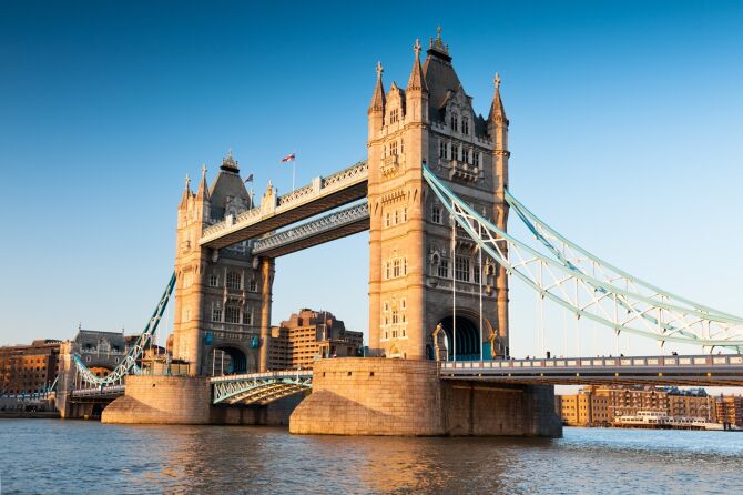 Cross the Tower Bridge