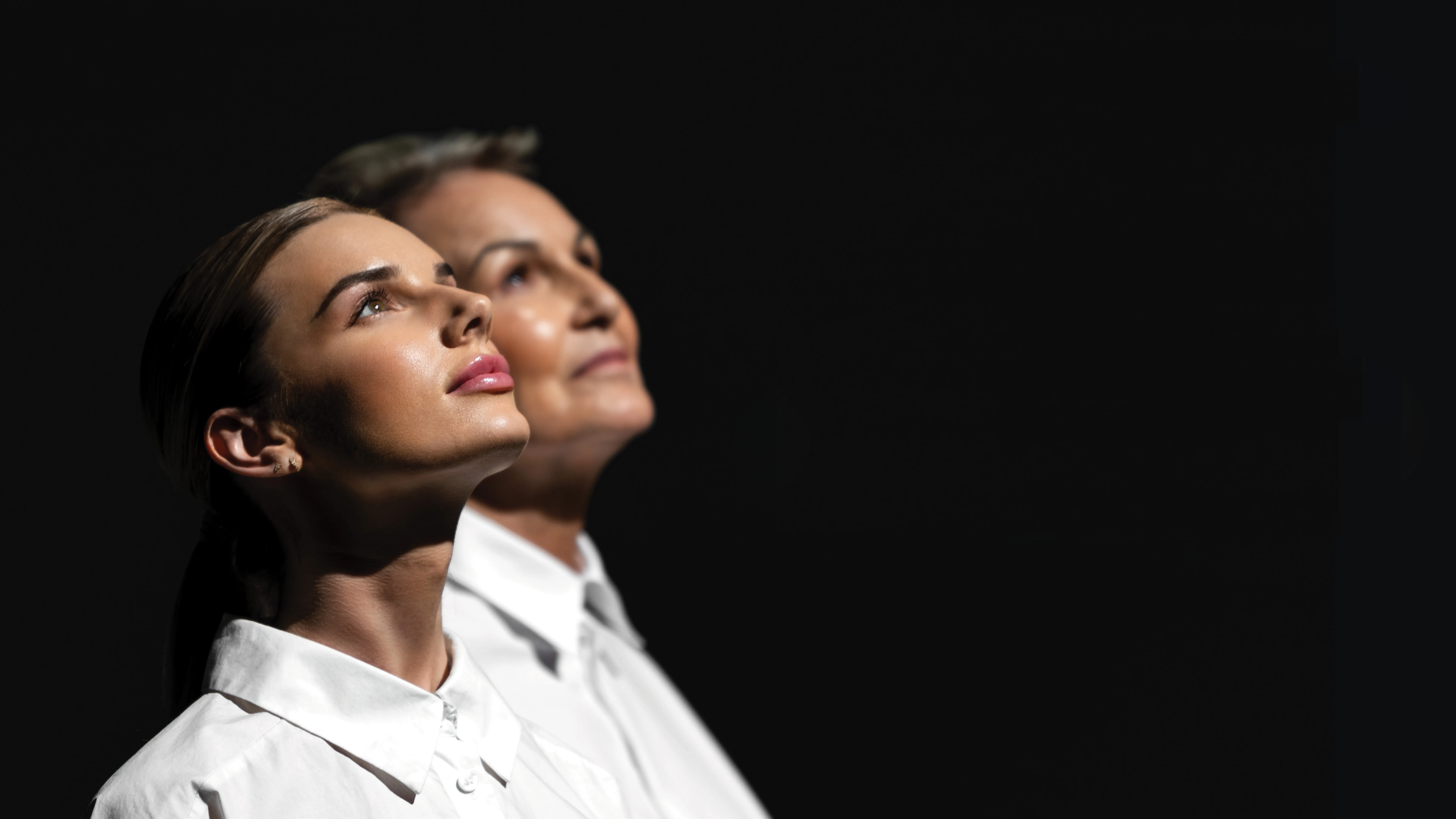 Portrait-led campaign image created for the launch of SRW Celᵉ Essential.