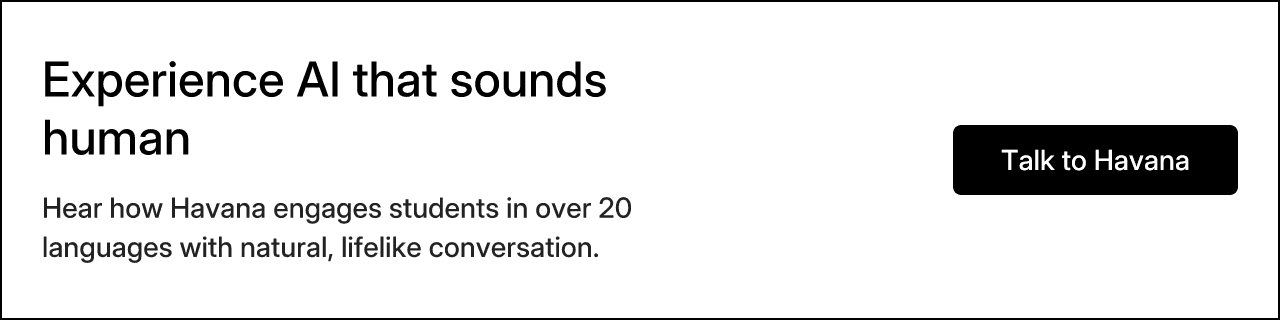 Experience AI that sounds human