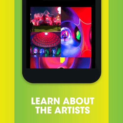 BLINK Cincinnati App Learn About Artist Screenshot