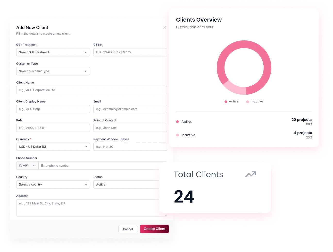 Go Employee Client Management