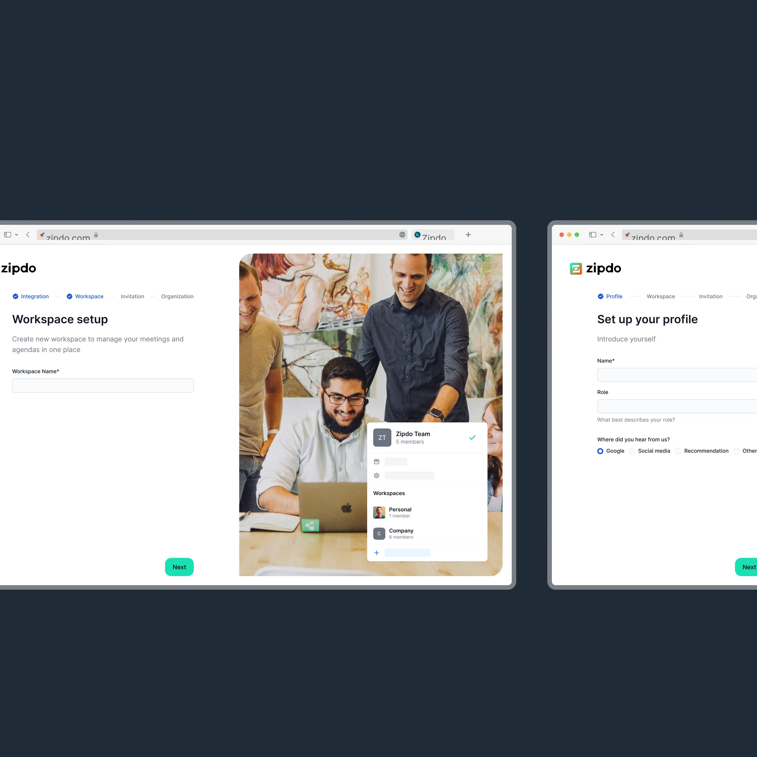 Zipdo Onboarding Flow 2