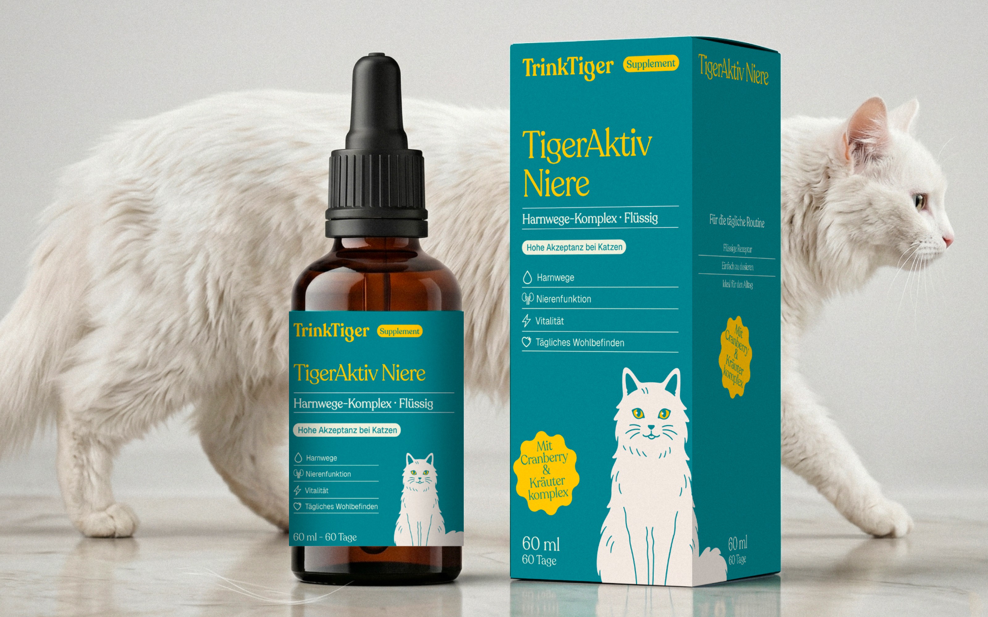 Premium pet care branding aligned with German engineering values