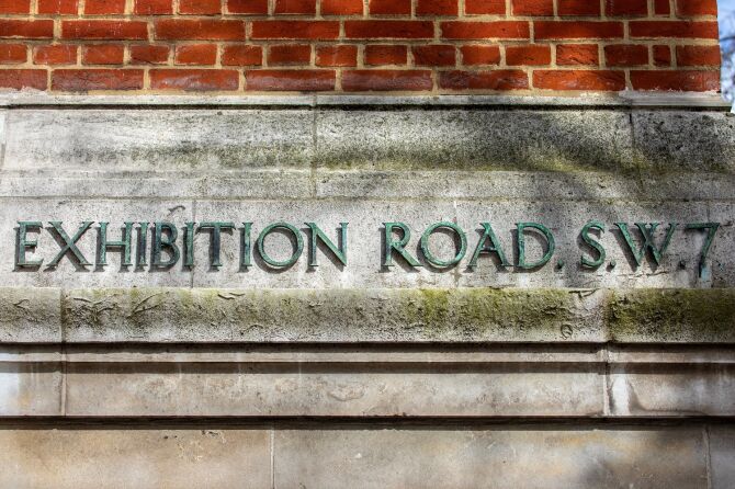 Take a walk along Exhibition Road