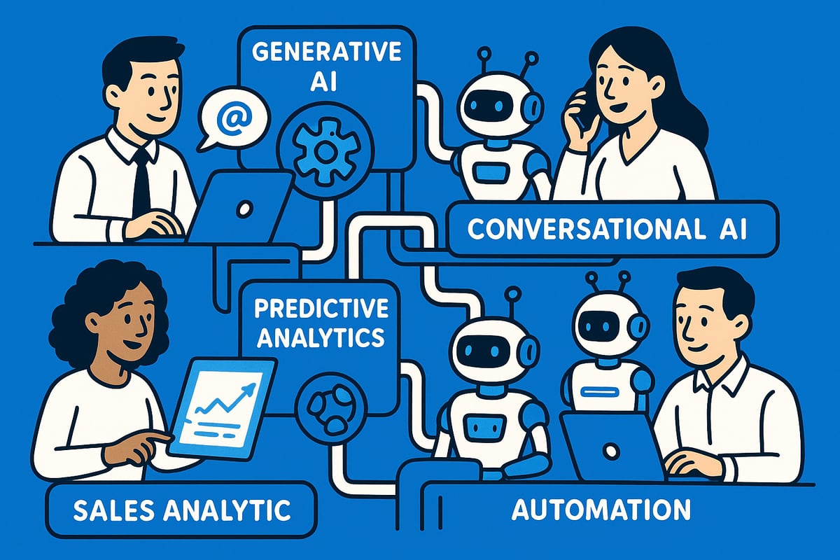 Core AI Technologies Powering Smarter Sales Forces in 2025