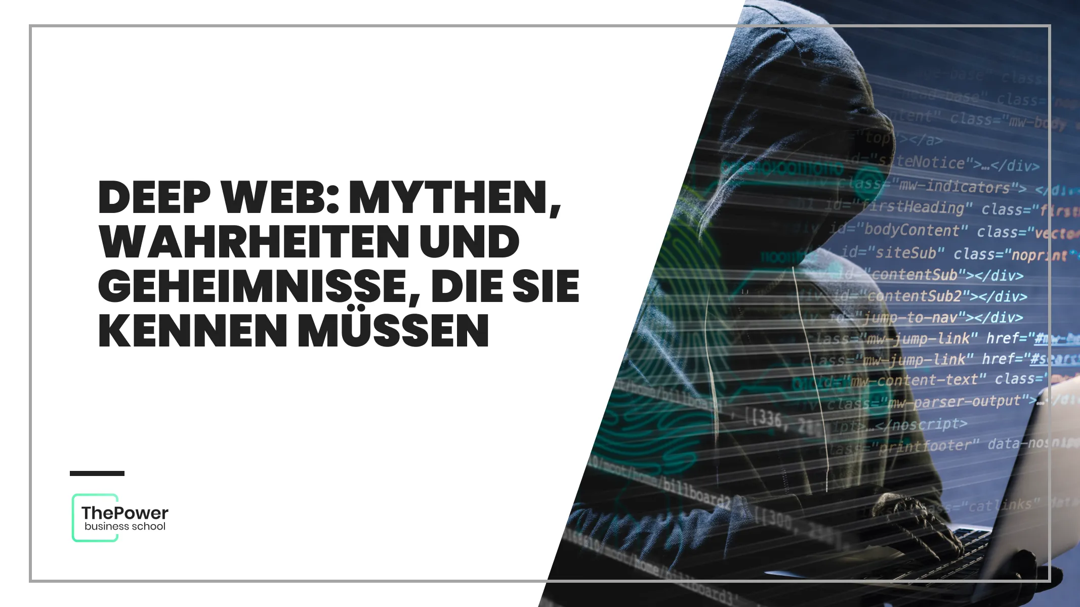 Deep Web: Mythen, Wahrheiten und Geheimnisse, die Sie kennen müssen