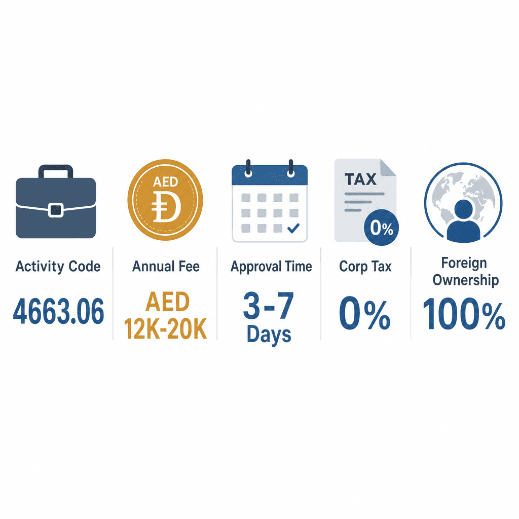 Infographic: How to Get a Flat Glass Wholesale Trading License in Dubai
