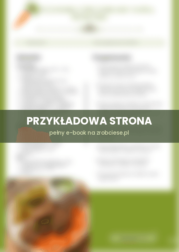 Przykładowa strona e-booka Dieta Planetarna