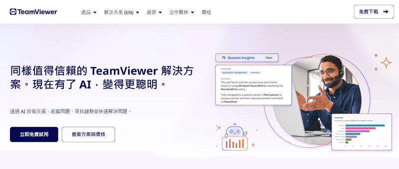 TeamViewer iOS 遠端桌面