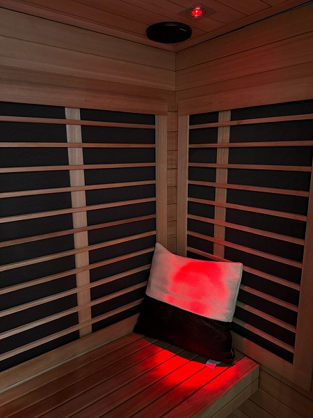 Henderson Infrared Sauna Interior