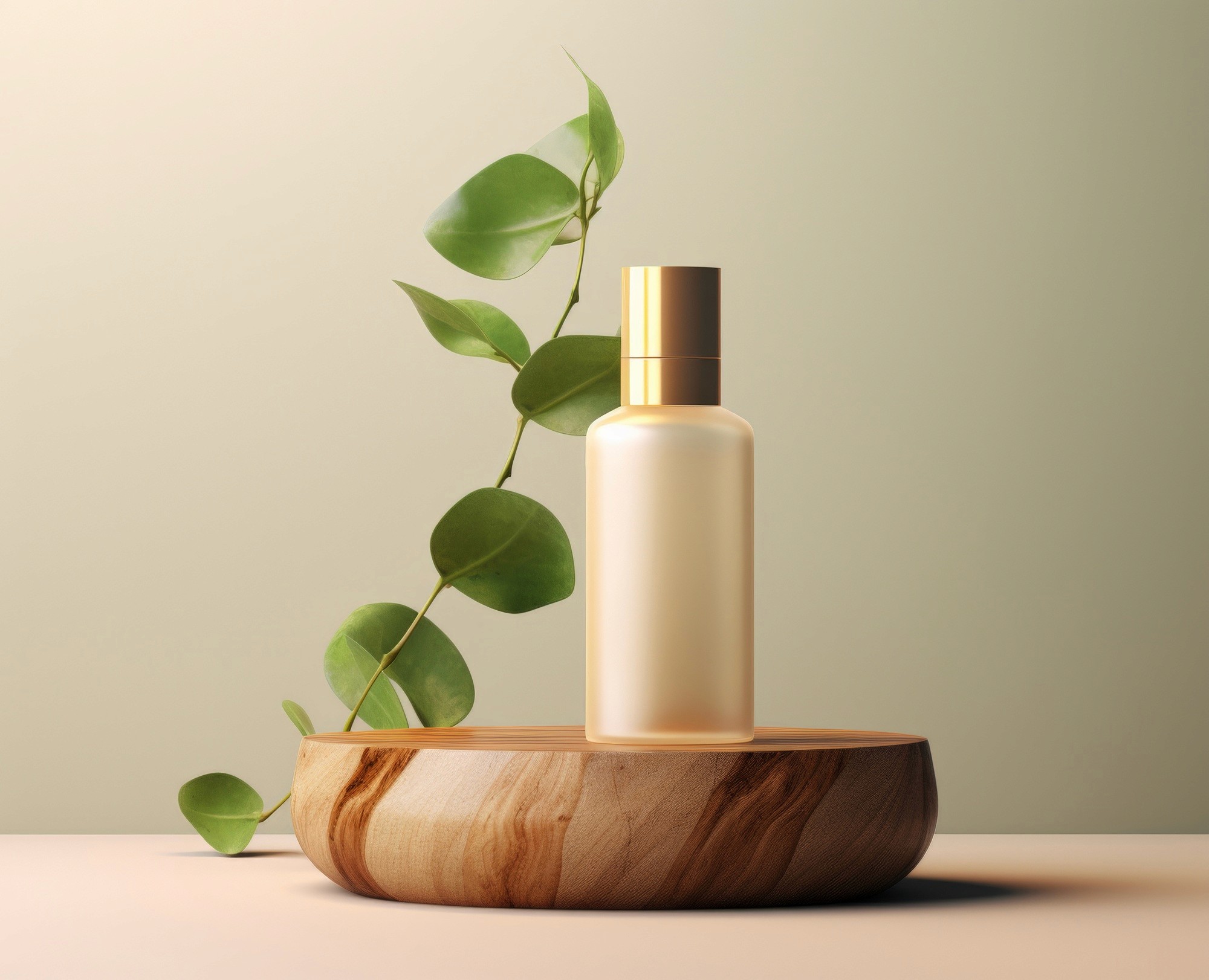 Minimal neon-lit workspace with a laptop showing code on a sleek white desk.