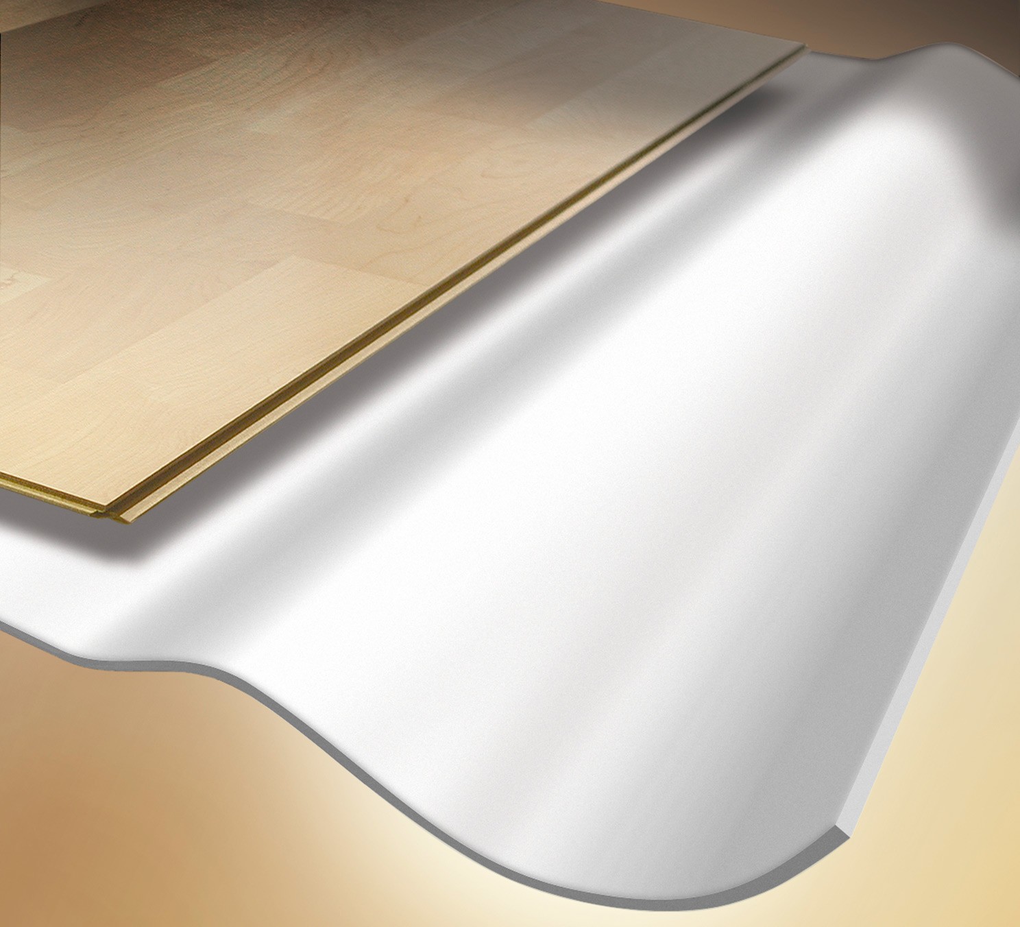 Softlon Tuff flooring underlay for impact sound insulation