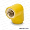 Codo 90° rosca hembra termofusión para gas Fusiogas 20 mm × ½"